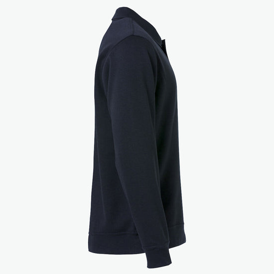 Clique Basic Polo Sweater - Dark Navy Polosweater Clique