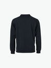 Clique Basic Polo Sweater - Antraciet Melange Polosweater Clique