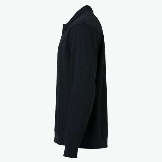 Clique Basic Polo Sweater - Zwart Polosweater Clique