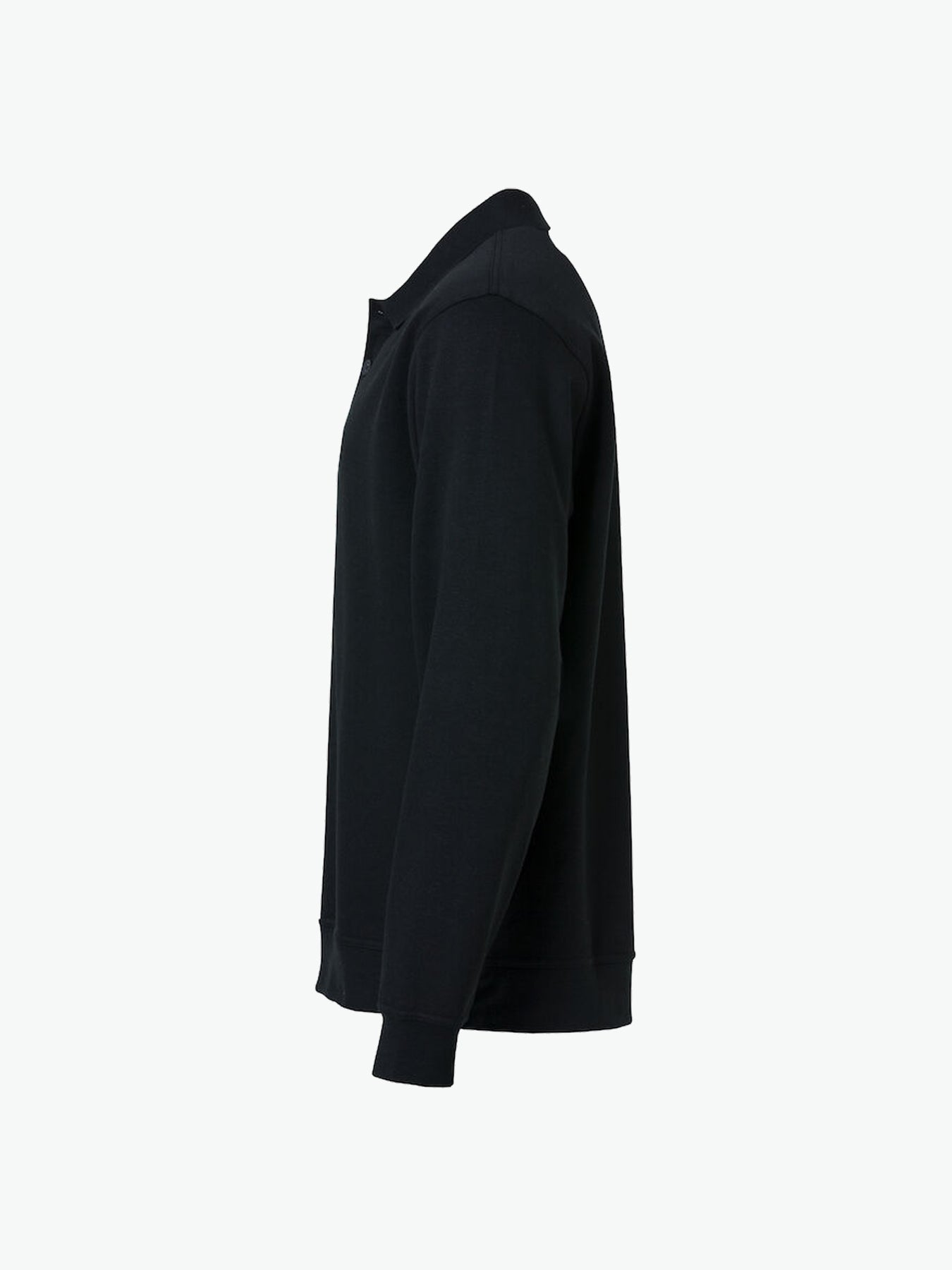 Clique Basic Polo Sweater - Zwart Polosweater Clique