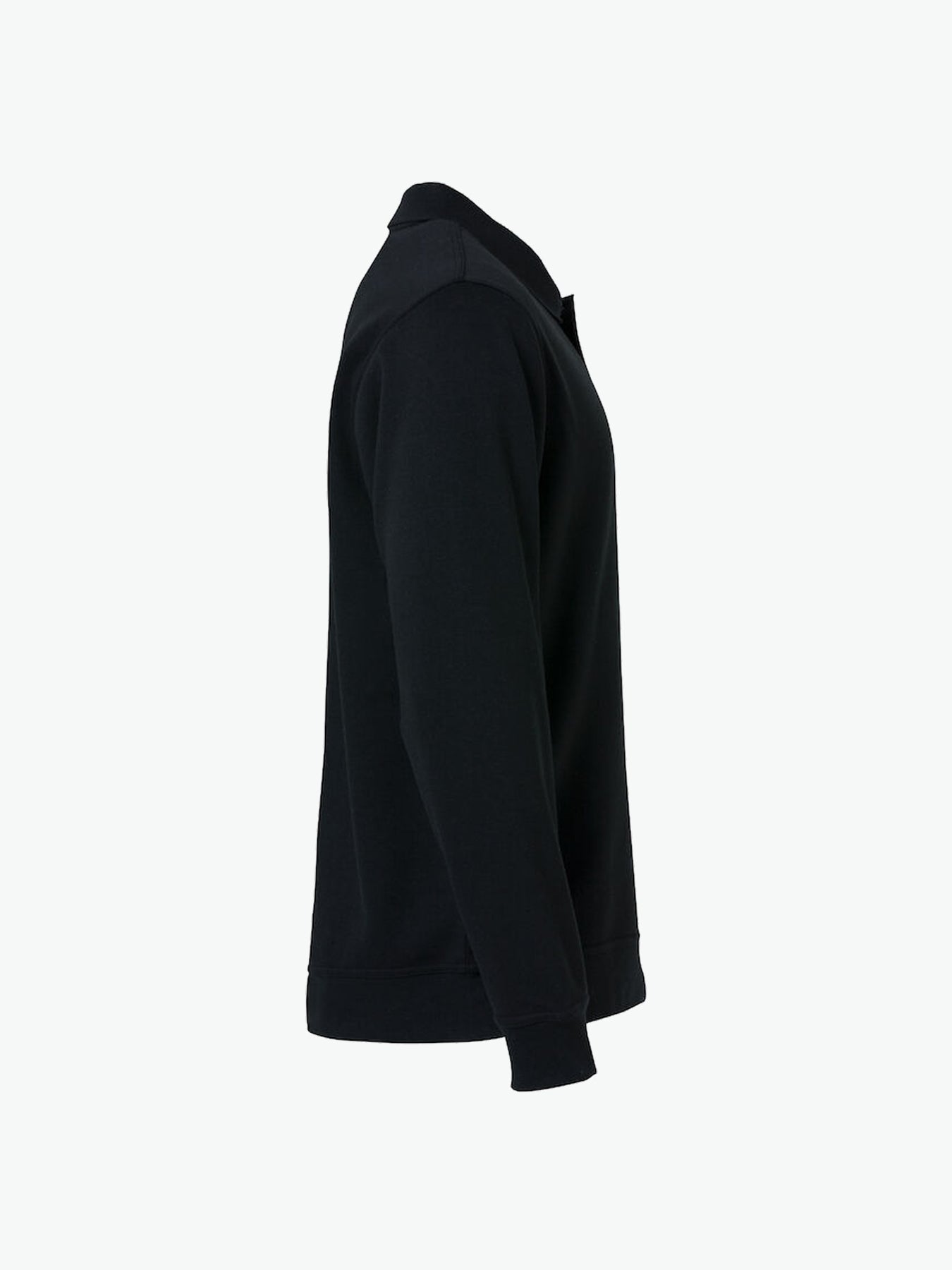 Clique Basic Polo Sweater - Zwart Polosweater Clique