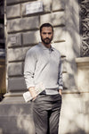 Clique Basic Polo Sweater - Kobalt Polosweater Clique