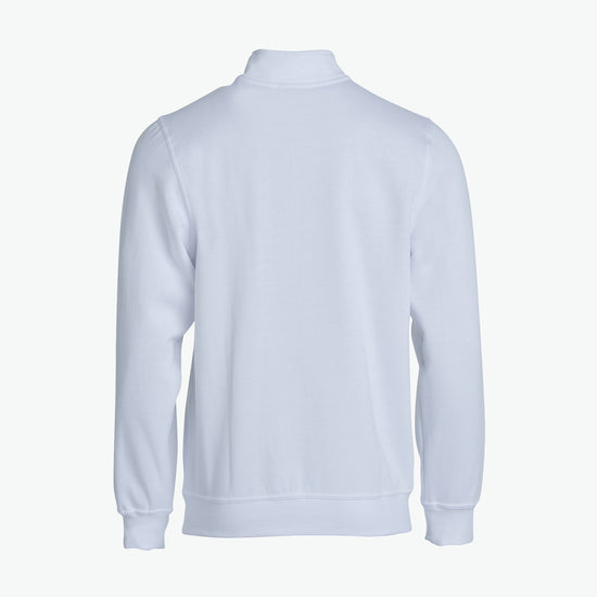 Clique Basic Half Zip - Wit Sweater Clique