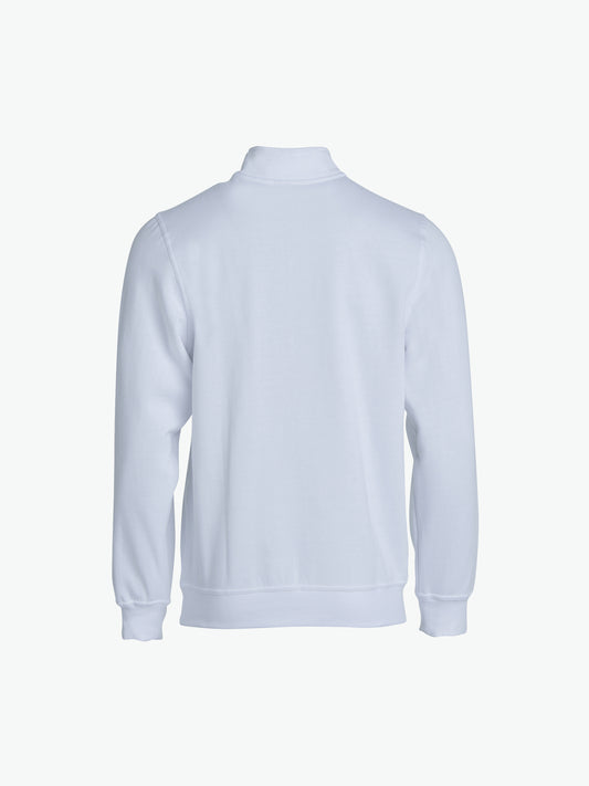 Clique Basic Half Zip - Wit Sweater Clique