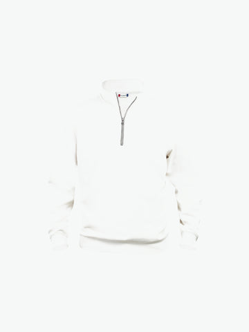 Clique Basic Half Zip - Wit Sweater Clique XS