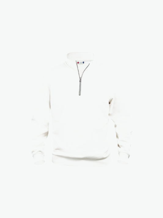 Clique Basic Half Zip - Wit Sweater Clique XS