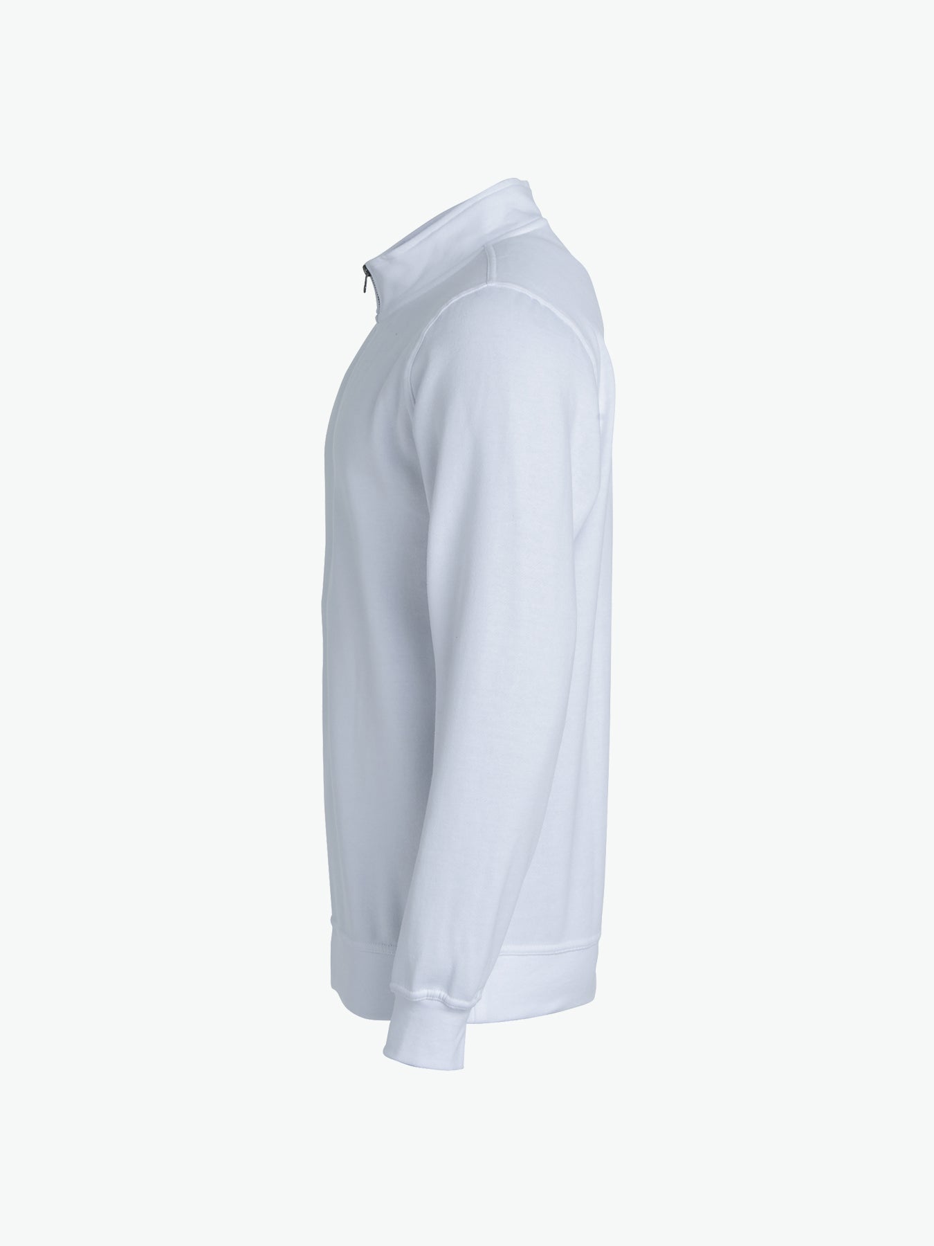 Clique Basic Half Zip - Wit Sweater Clique