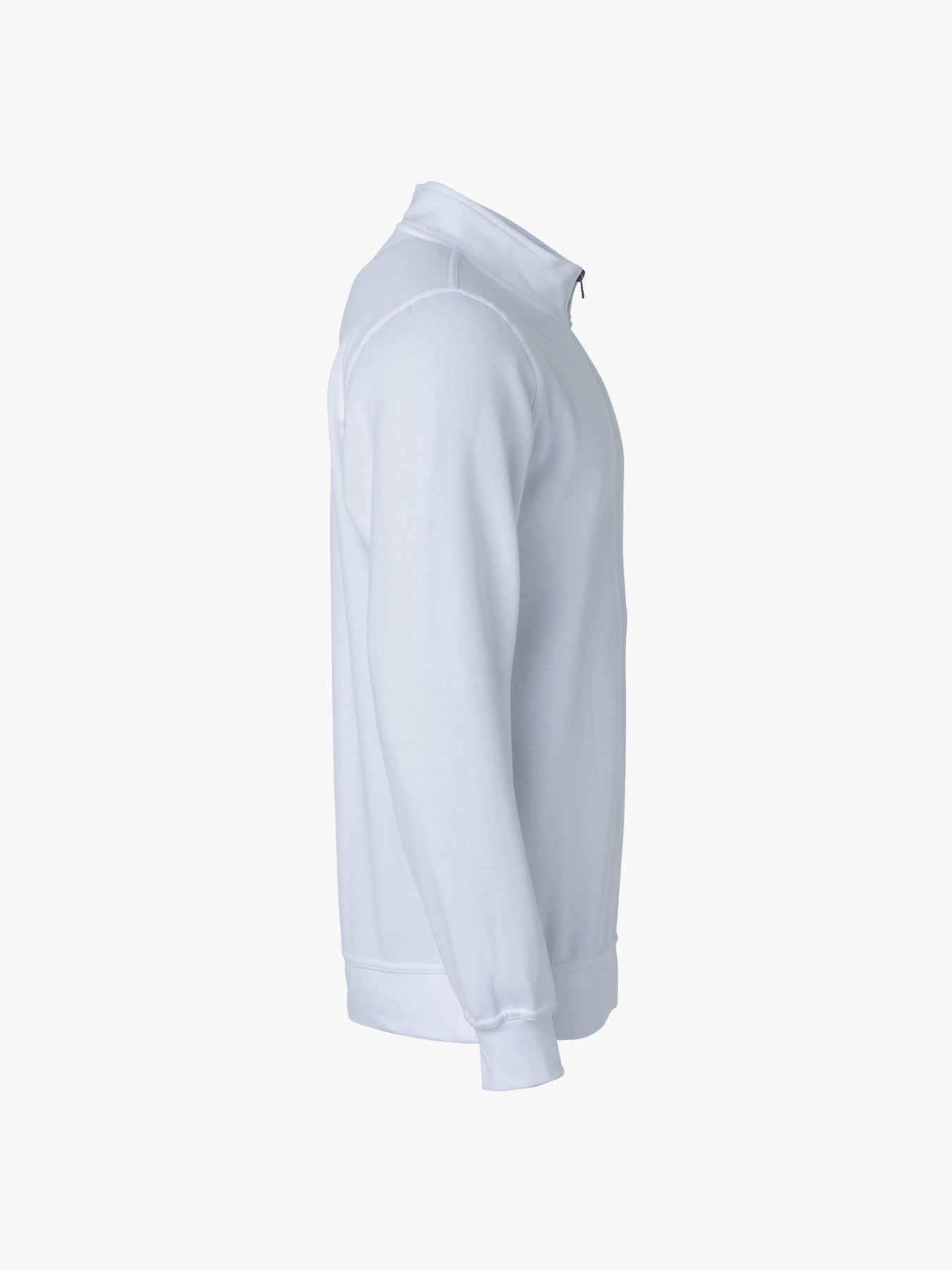 Clique Basic Half Zip - Wit Sweater Clique