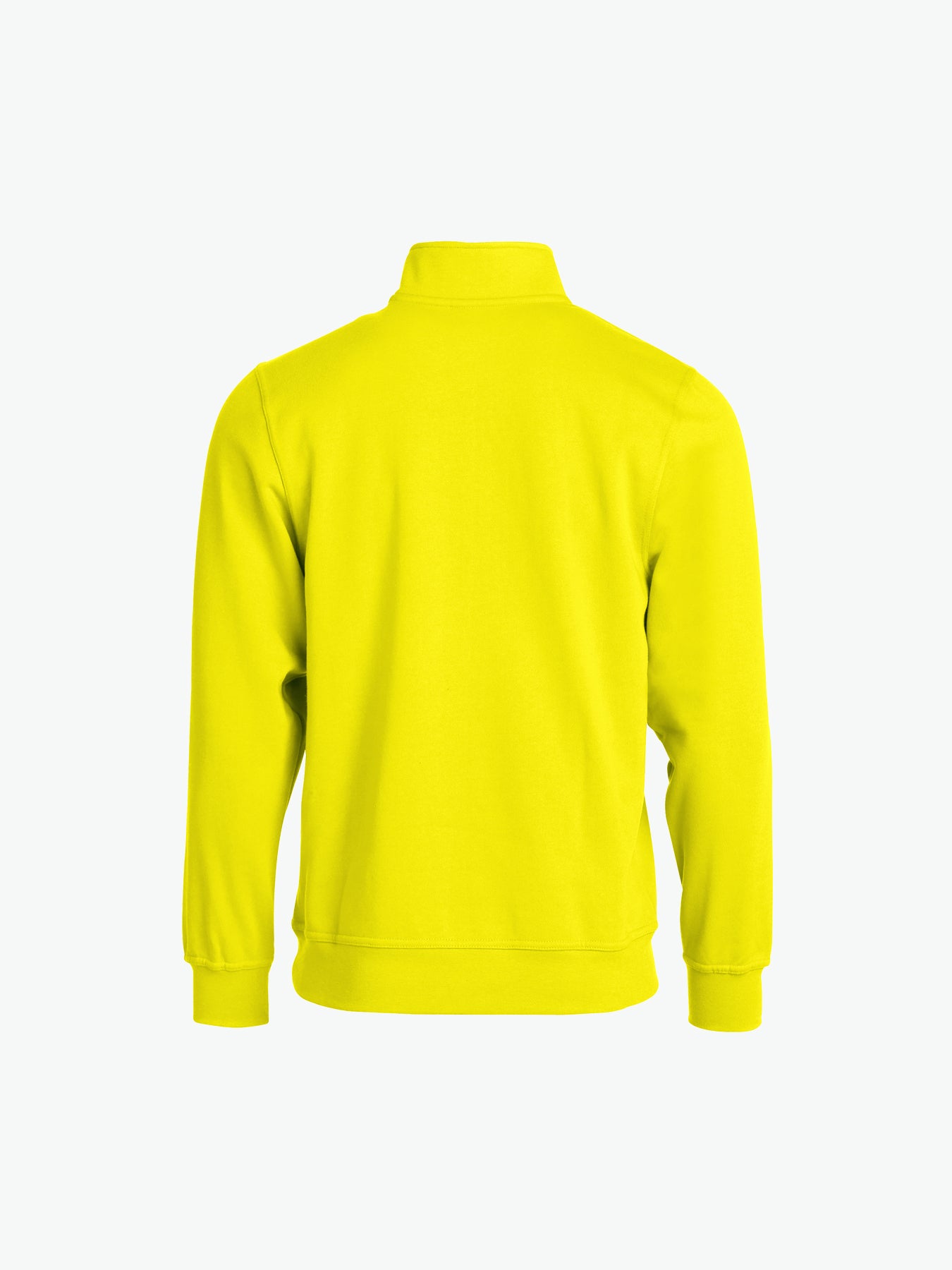 Clique Basic Half Zip - Signaalgeel Sweater Clique