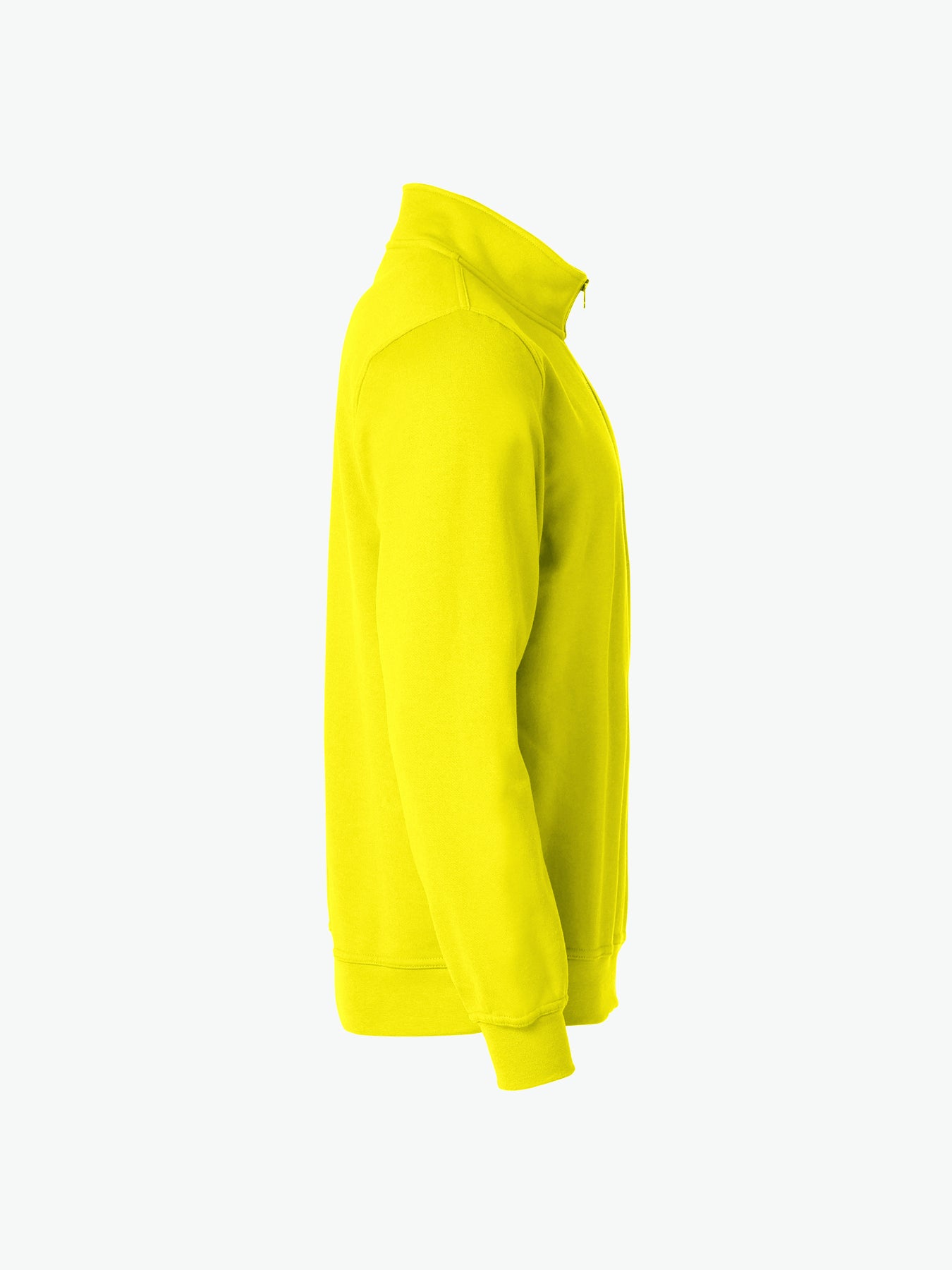 Clique Basic Half Zip - Signaalgeel Sweater Clique