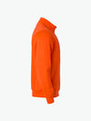 Clique Basic Half Zip - Signaaloranje Sweater Clique