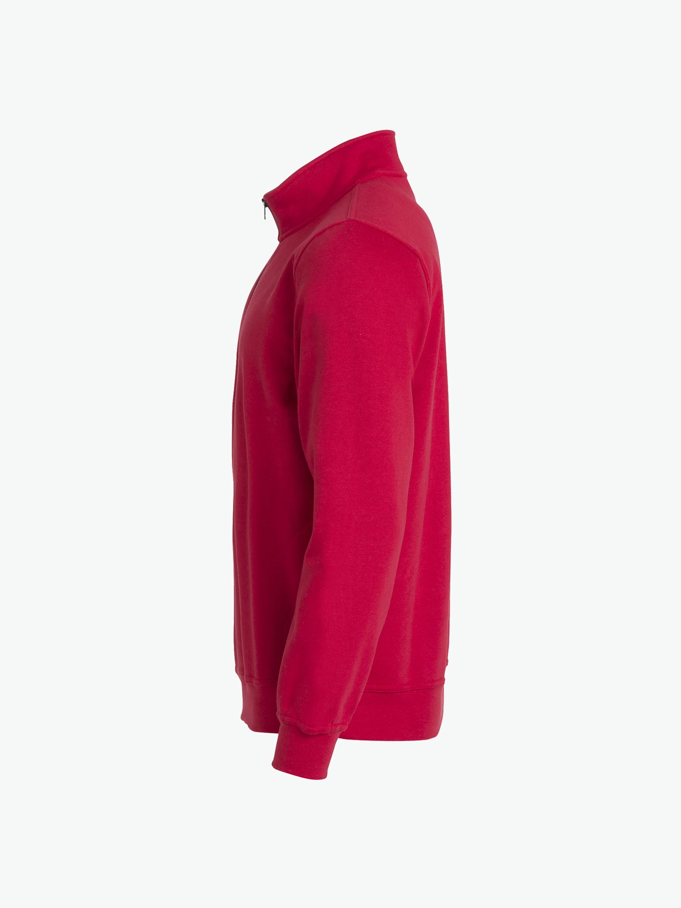 Clique Basic Half Zip - Rood Sweater Clique