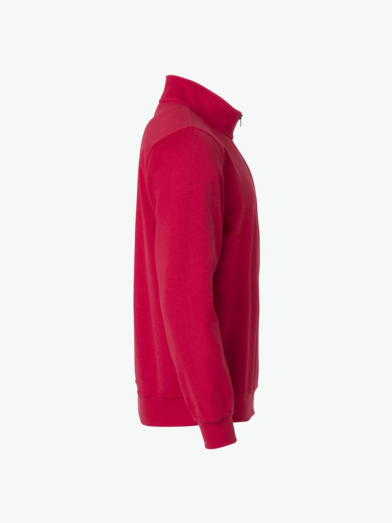 Clique Basic Half Zip - Rood Sweater Clique
