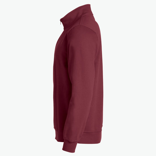 Clique Basic Half Zip - Bordeaux Sweater Clique