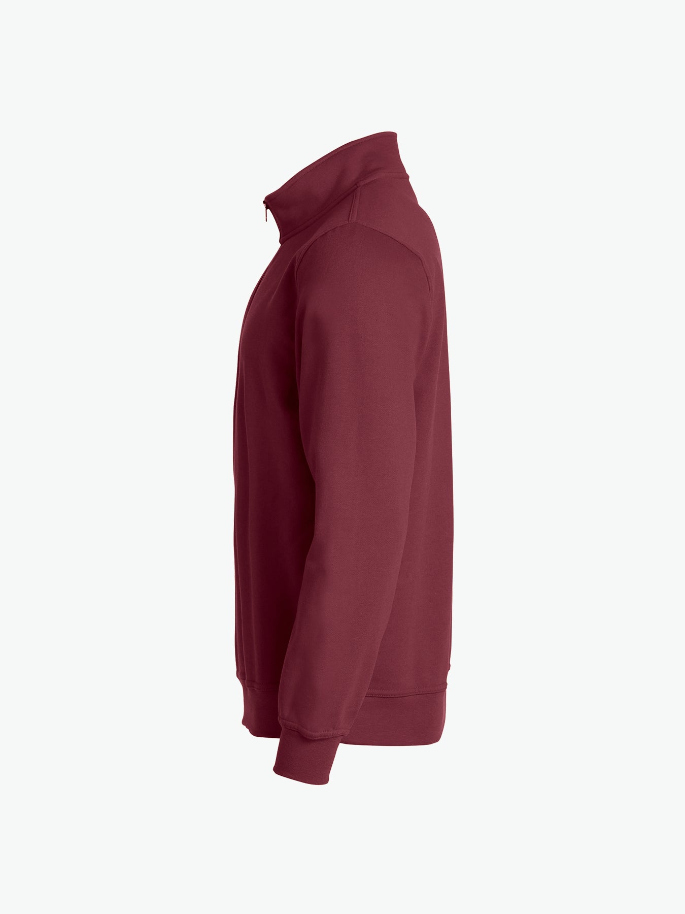 Clique Basic Half Zip - Bordeaux Sweater Clique
