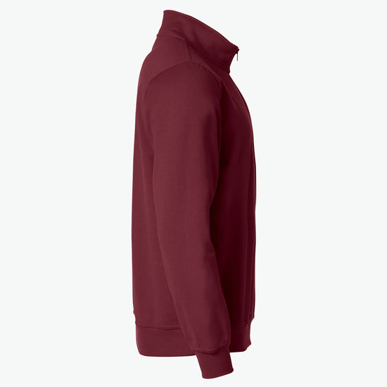 Clique Basic Half Zip - Bordeaux Sweater Clique