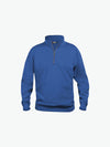 Clique Basic Half Zip - Kobalt Sweater Clique XS