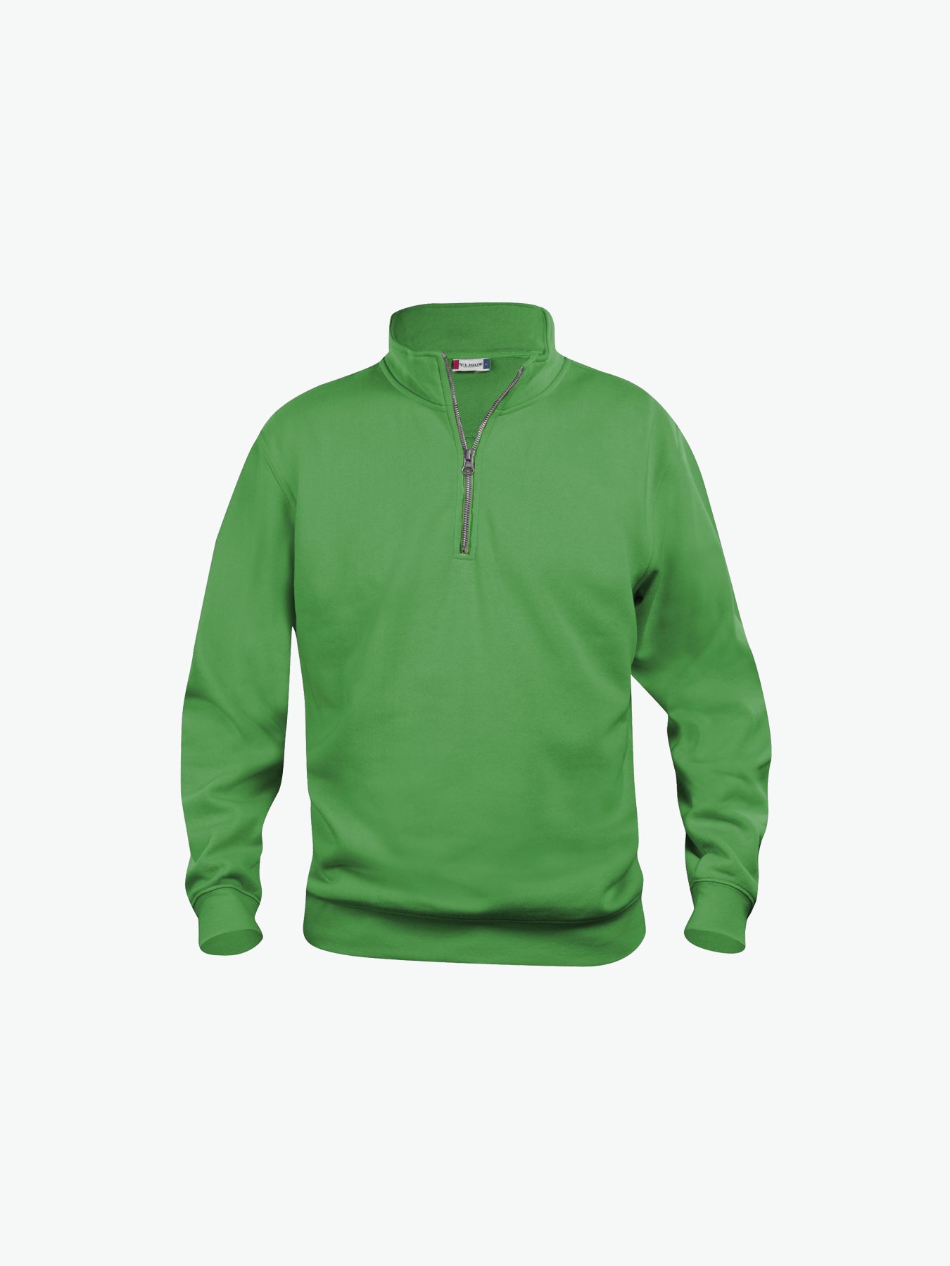 Clique Basic Half Zip - Appelgroen Sweater Clique XS
