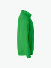 Clique Basic Half Zip - Appelgroen Sweater Clique