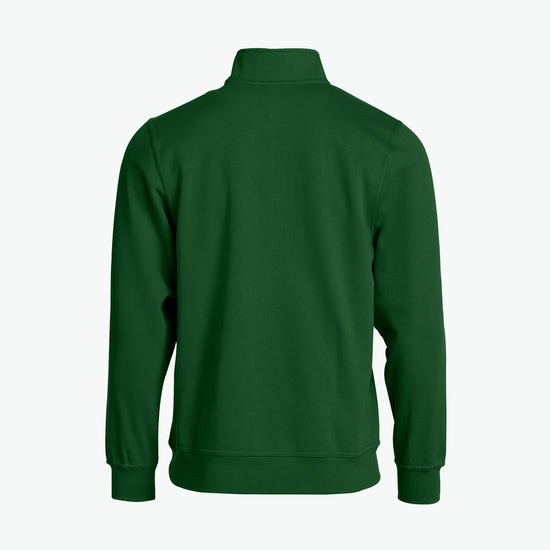 Clique Basic Half Zip - Flessengroen Sweater Clique
