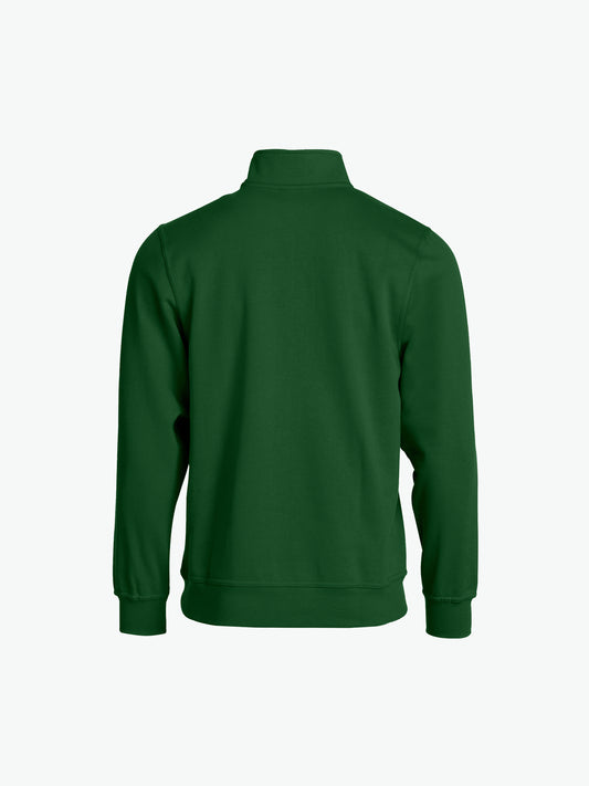 Clique Basic Half Zip - Flessengroen Sweater Clique