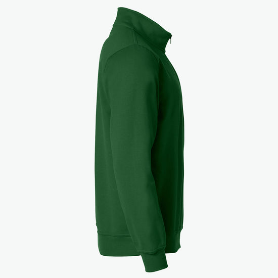 Clique Basic Half Zip - Flessengroen Sweater Clique