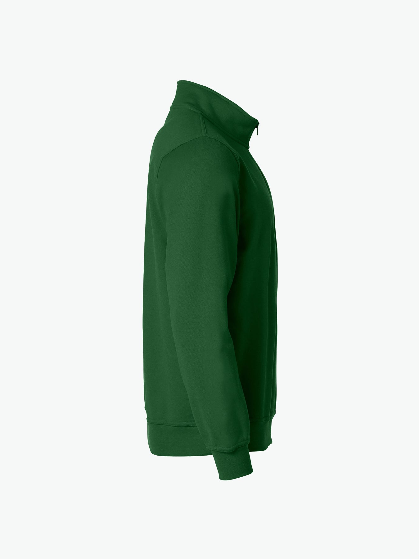 Clique Basic Half Zip - Flessengroen Sweater Clique