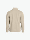 Clique Basic Half Zip - Licht Khaki Sweater Clique