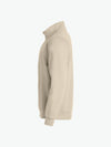 Clique Basic Half Zip - Licht Khaki Sweater Clique