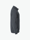 Clique Basic Half Zip - Antraciet Melange Sweater Clique