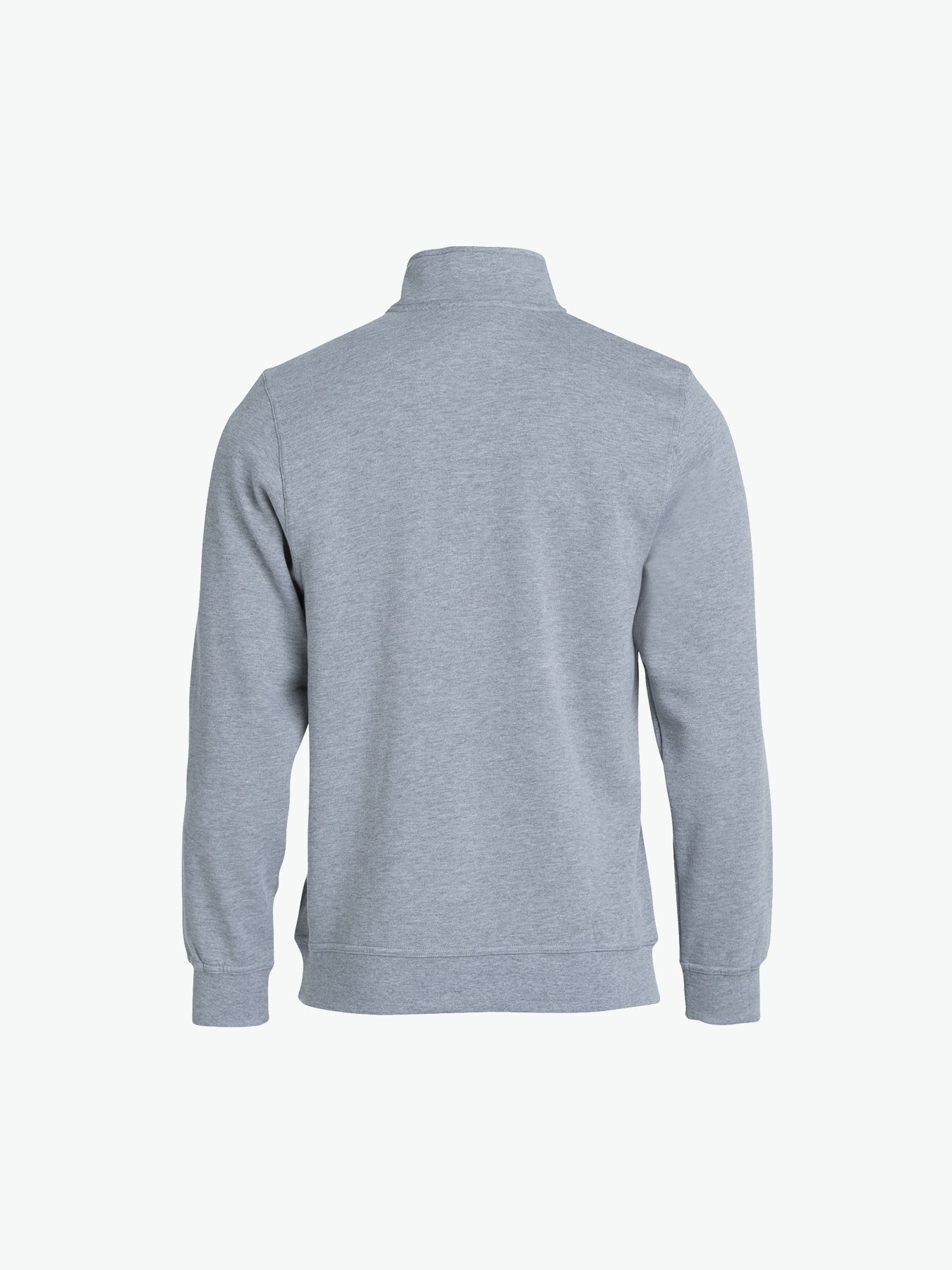Clique Basic Half Zip - Grijsmelange Sweater Clique