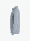 Clique Basic Half Zip - Grijsmelange Sweater Clique