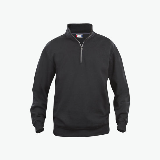 Clique Basic Half Zip - Zwart Sweater Clique XS