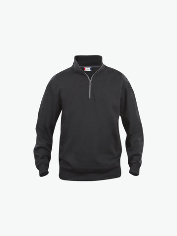 Clique Basic Half Zip - Zwart Sweater Clique XS