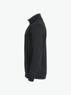 Clique Basic Half Zip - Zwart Sweater Clique