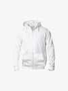 Clique Basic Hoody Full Zip - Wit Hoodie Clique XS