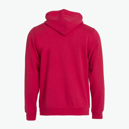 Clique Basic Hoody Full Zip - Rood Hoodie Clique