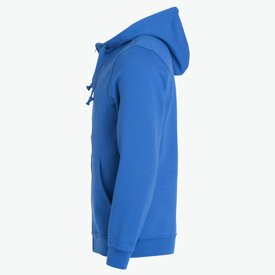 Clique Basic Hoody Full Zip - Kobalt Hoodie Clique