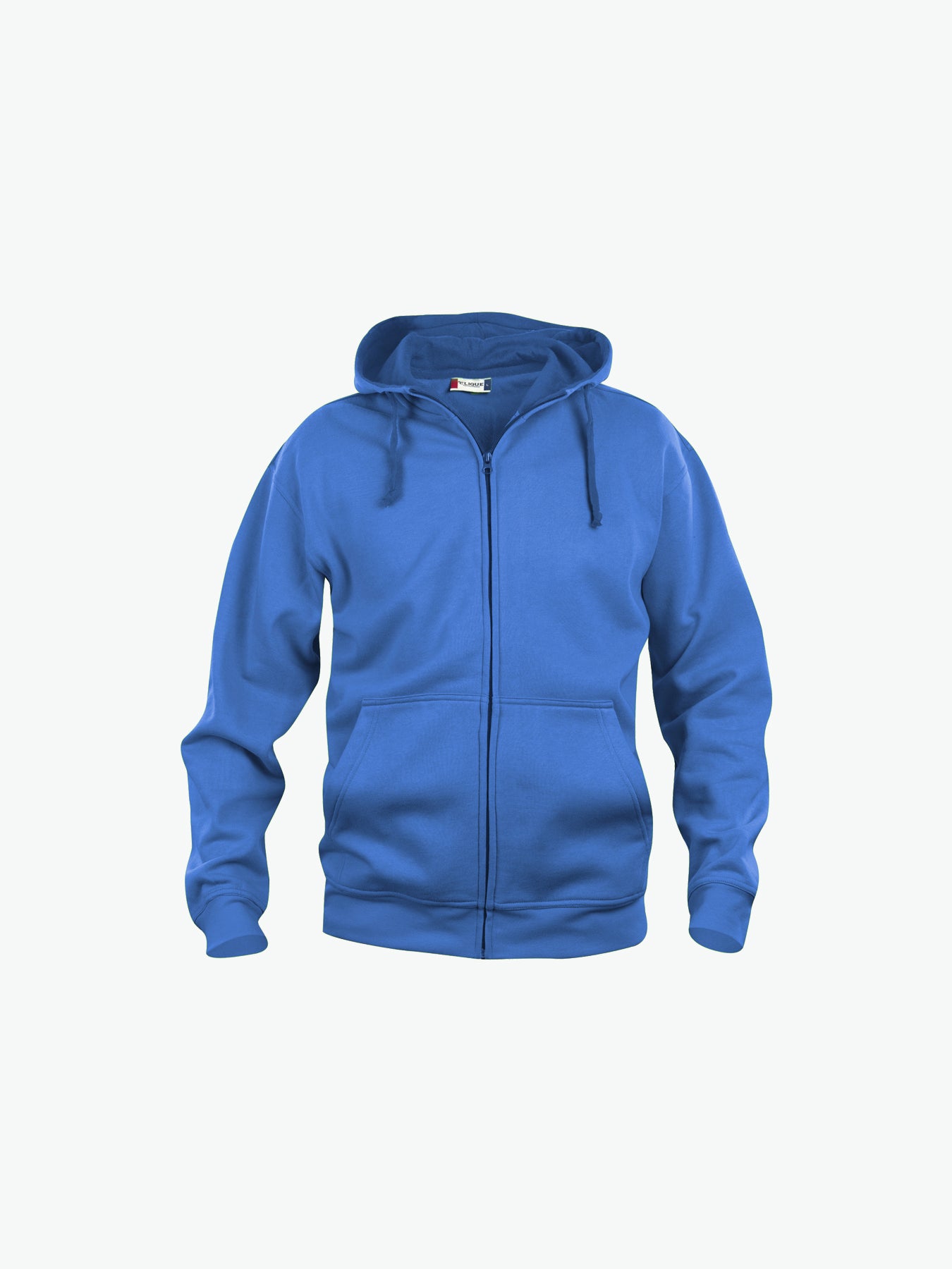 Clique Basic Hoody Full Zip - Kobalt Hoodie Clique XS