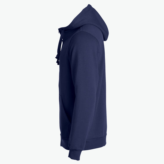 Clique Basic Hoody Full Zip - Dark Navy Hoodie Clique