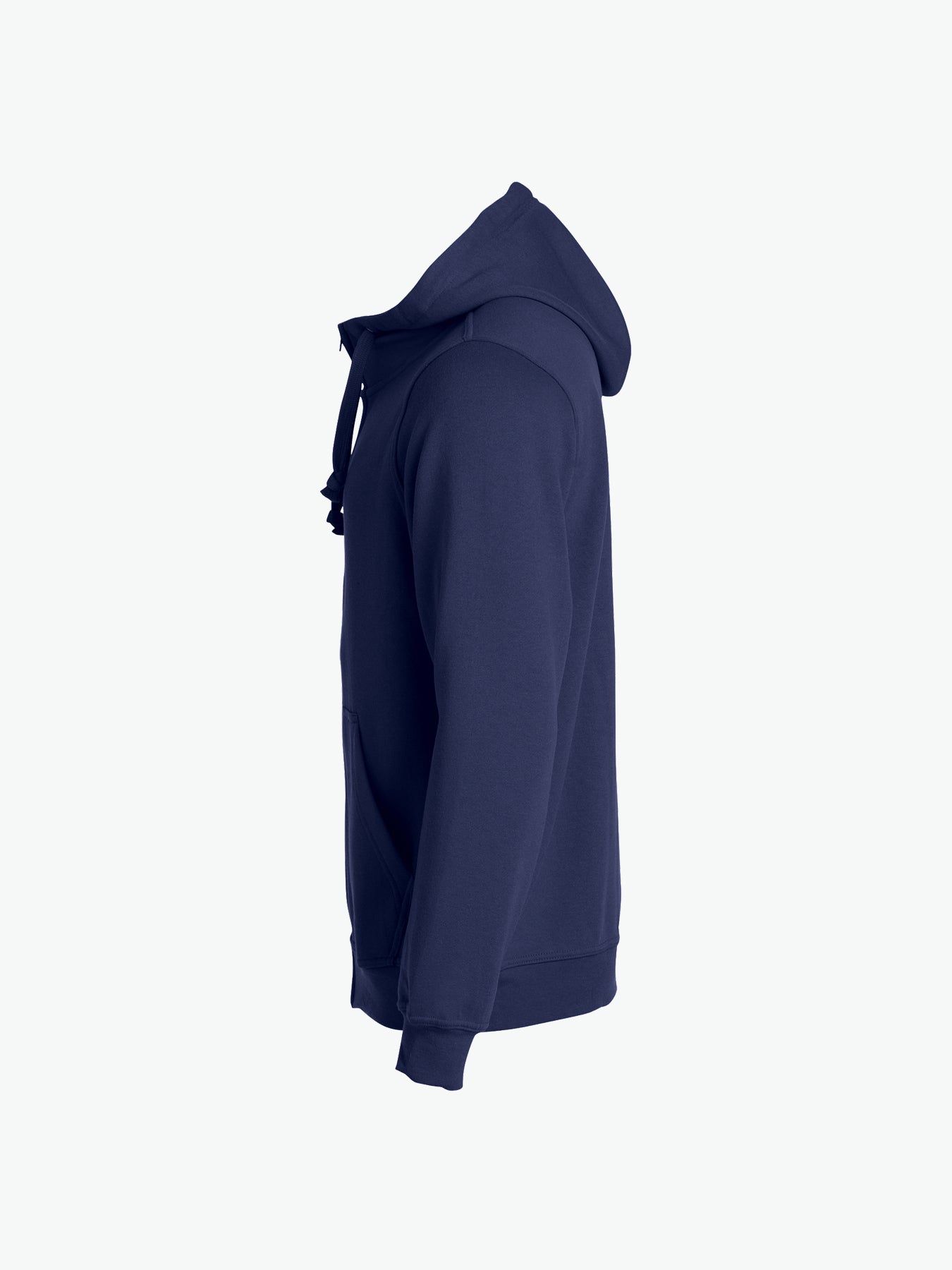 Clique Basic Hoody Full Zip - Dark Navy Hoodie Clique