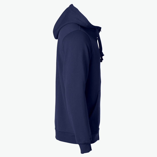 Clique Basic Hoody Full Zip - Dark Navy Hoodie Clique