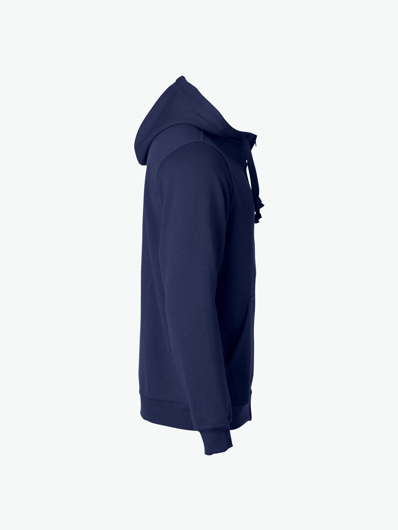 Clique Basic Hoody Full Zip - Dark Navy Hoodie Clique