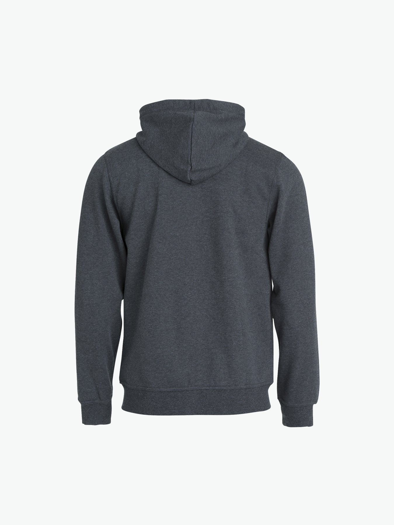 Clique Basic Hoody Full Zip - Antraciet Melange Hoodie Clique