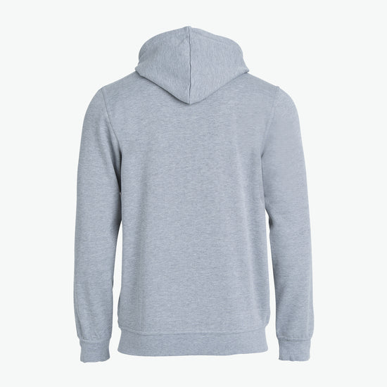 Clique Basic Hoody Full Zip - Grijsmelange Hoodie Clique