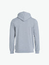 Clique Basic Hoody Full Zip - Grijsmelange Hoodie Clique