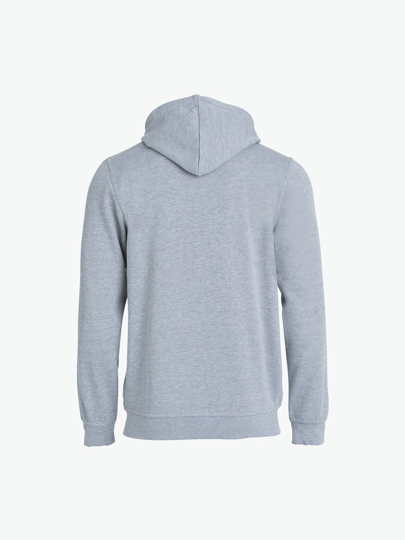 Clique Basic Hoody Full Zip - Grijsmelange Hoodie Clique