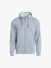 Clique Basic Hoody Full Zip - Grijsmelange Hoodie Clique XS