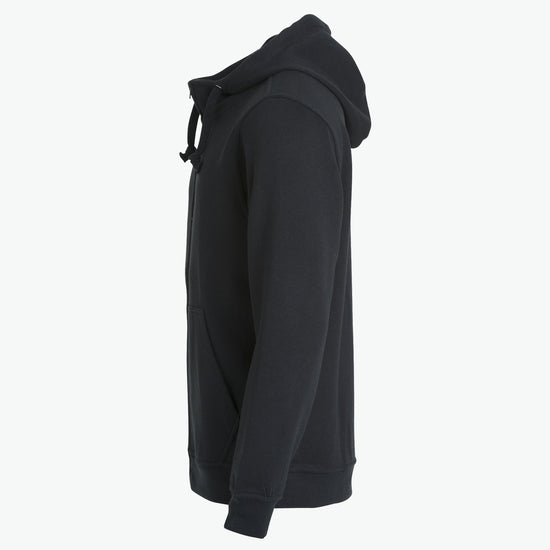 Clique Basic Hoody Full Zip - Zwart Hoodie Clique