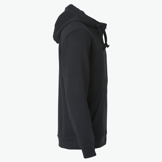 Clique Basic Hoody Full Zip - Zwart Hoodie Clique